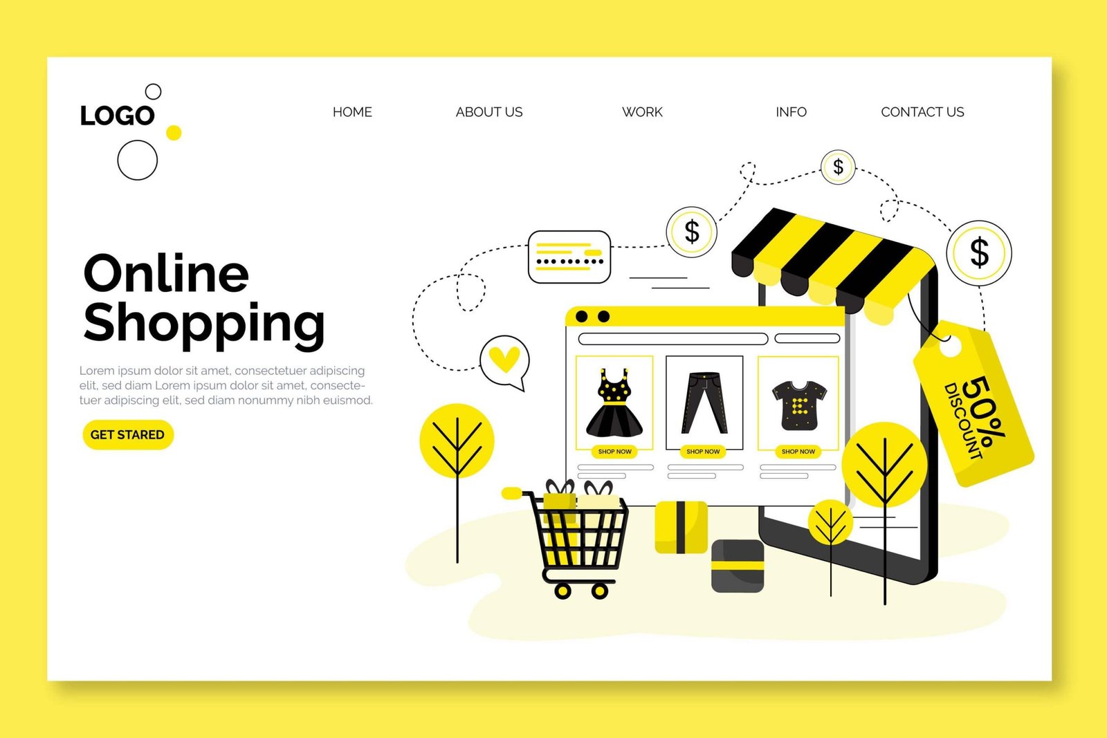 تكلفة انشاء متجر الكتروني